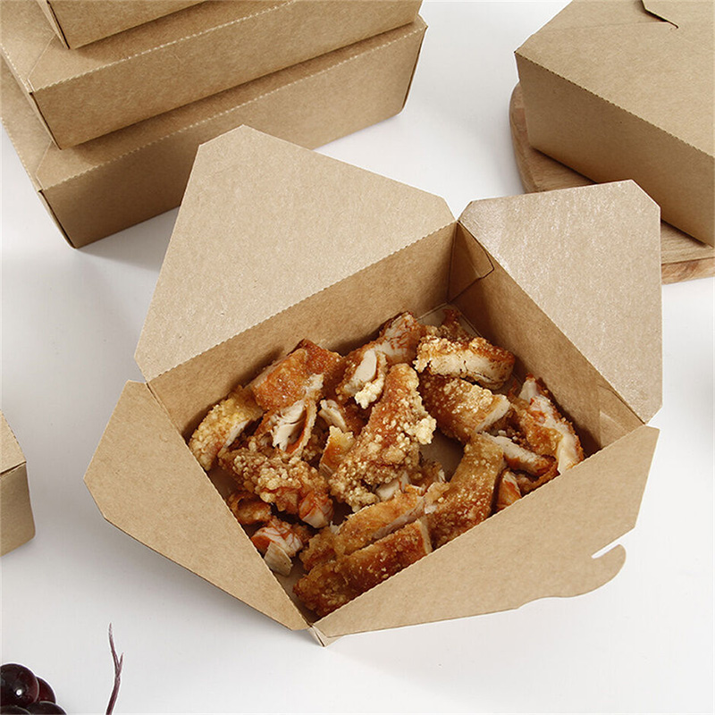 Food Box Packaging Fast Food Cardboard Boxes Oem Fast Biodegradable Food Packaging Box