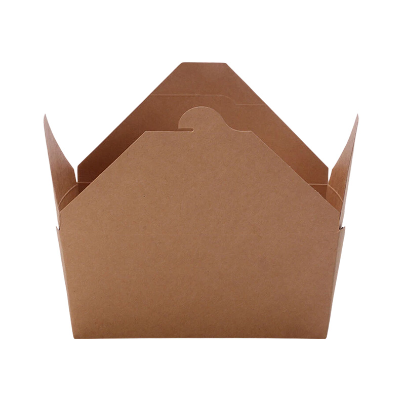 Take Out Food Container Kraft Paper Food Box Salad Box