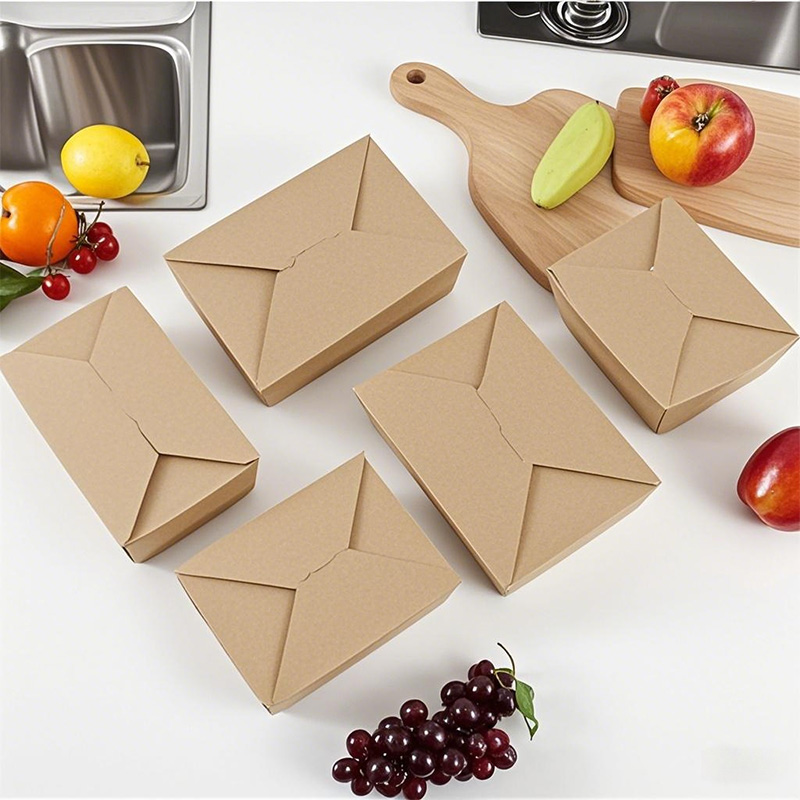 Food Box Packaging Fast Food Cardboard Boxes Oem Fast Biodegradable Food Packaging Box