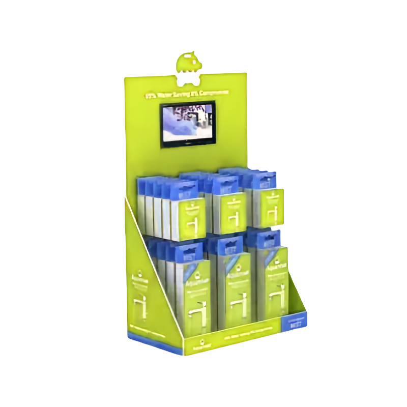 Advertising Tabletop Counter Display Rack Store Retail Rack with Peg Hooks