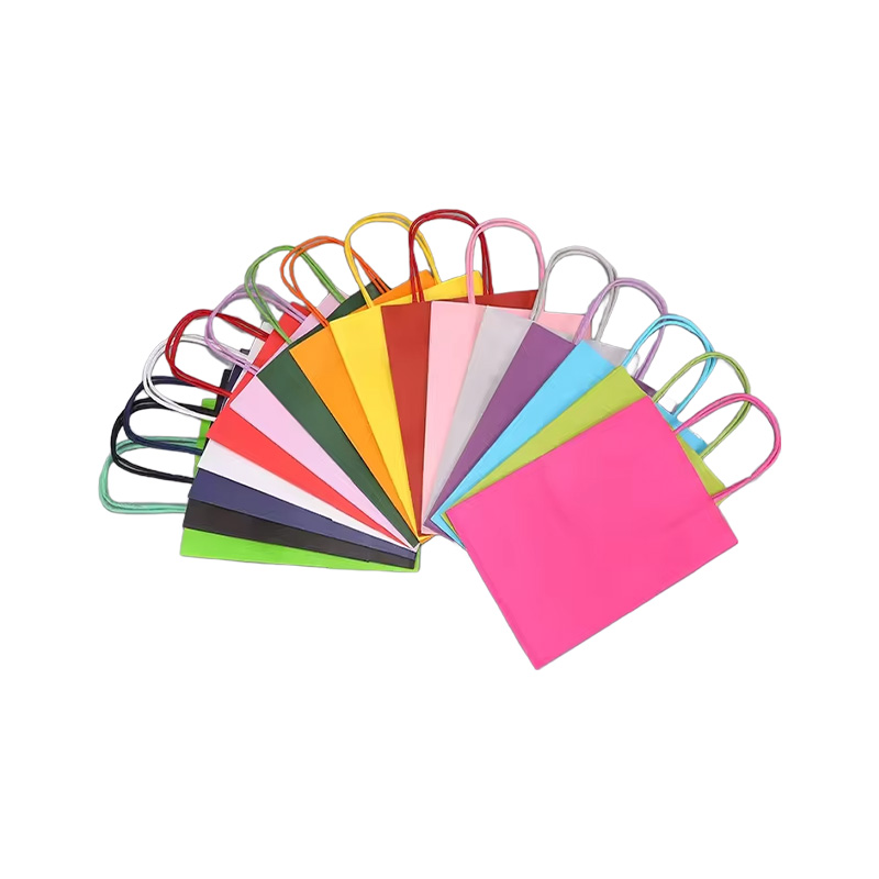Kraft Paper Bag Eco-Friendly Carry Bags Supermarket Promotion Paper Bag
